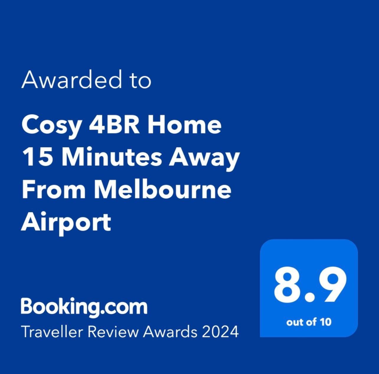Cosy 4Br Home 15 Minutes Away From Melbourne Airport St Albans Zewnętrze zdjęcie